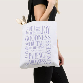Bolsa Tote Fruto do Espírito Gálatas 5