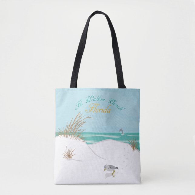 Bolsa Tote Ft. Walton Beach (Flórida) (Frente)