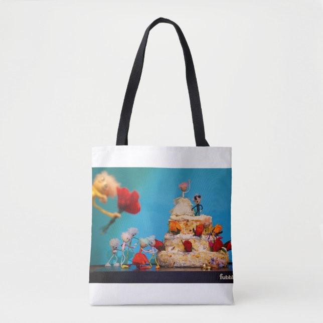 Bolsa Tote Fubby trouwfeest met gooien van boeket. (Frente)