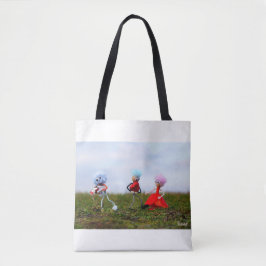 Bolsa Tote Fubby's in romantische bui met liefdes hartjes.