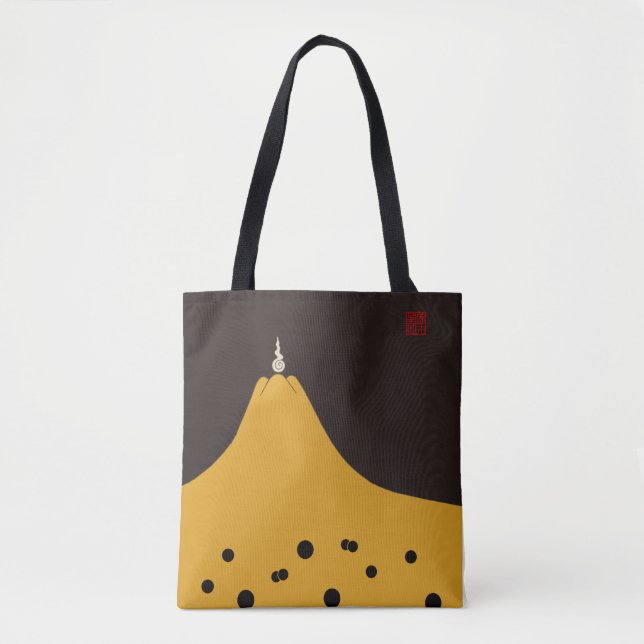 Bolsa Tote Fujigoshinkamonkurokirasya-Jinbaori (Frente)