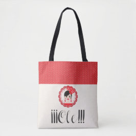 Bolsa Tote Fun Spanish Flamenca Doll in Red Olé!