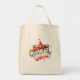 Bolsa Tote Funcionarios de Carnaval Evento de Circo Vintagem 