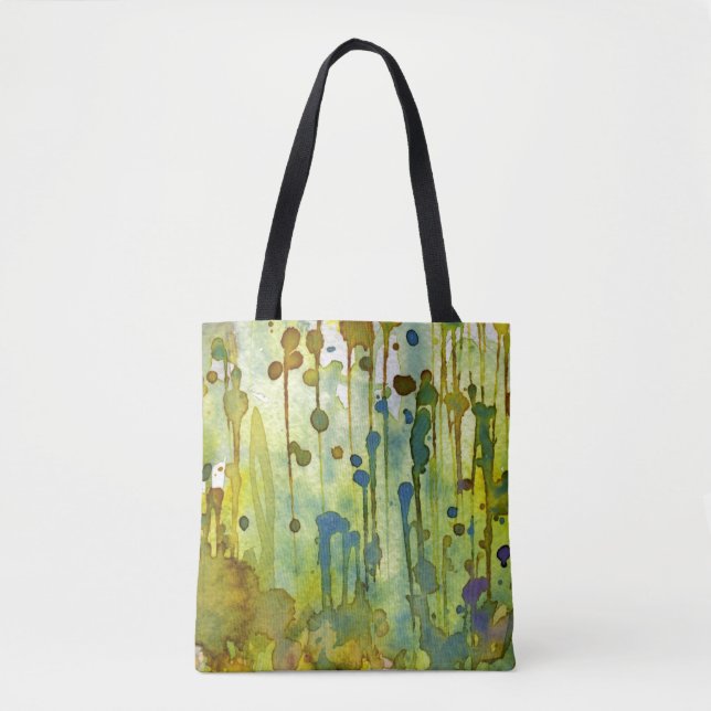 Bolsa Tote fundo abstrato (Frente)
