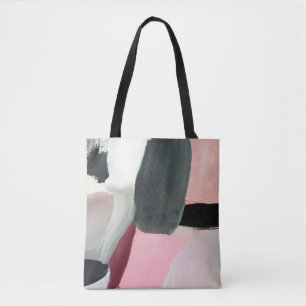 Bolsa Tote Fundo abstrato pintado. Abstrato art backgrogue