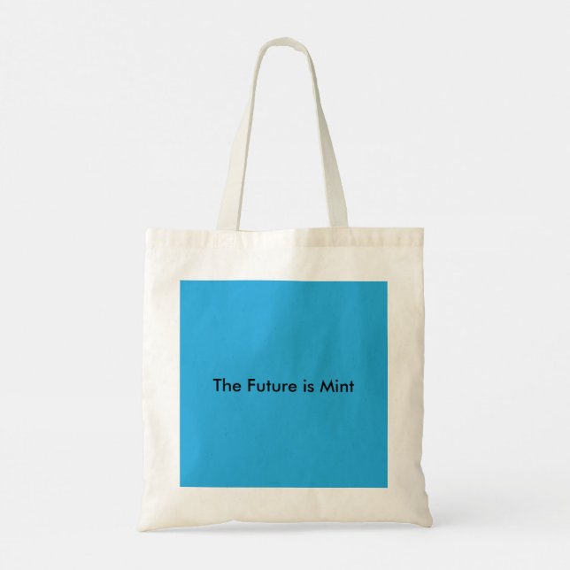 Bolsa Tote Fundo Azul Céu Plano para Web e Impressão (Verso)
