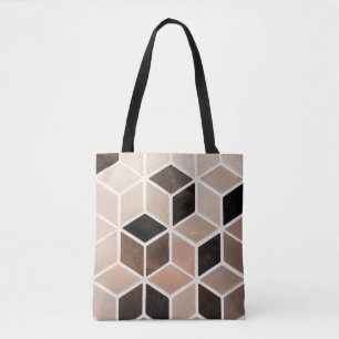 Bolsa Tote fundo com abstrato.