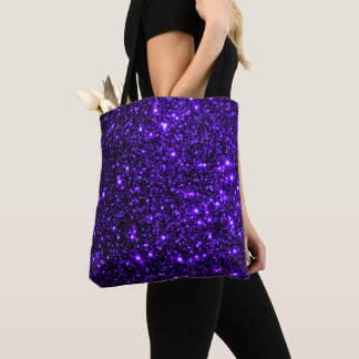 Bolsa Tote Fundo da Glitter - Roxo Profundo