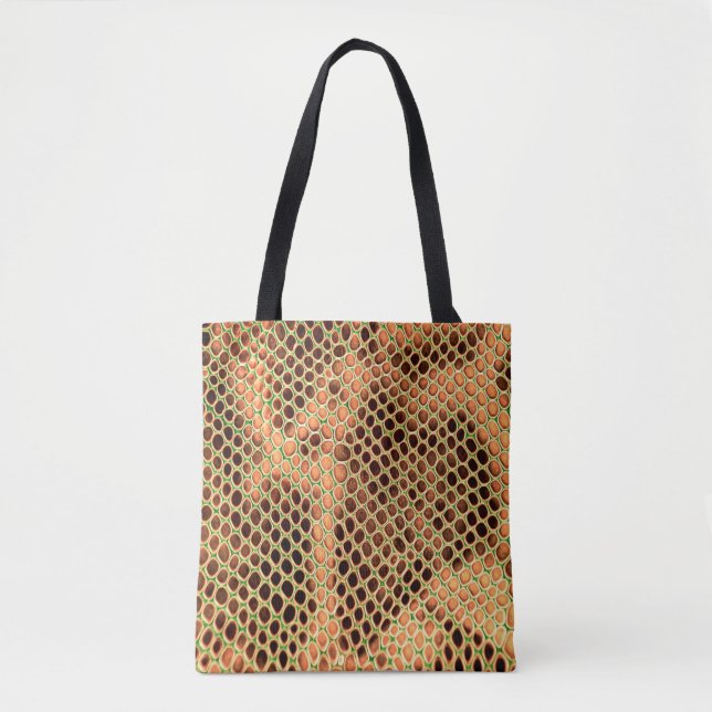 Bolsa Tote fundo de cobra (Frente)