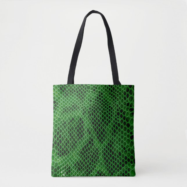 Bolsa Tote fundo de cobra (Frente)