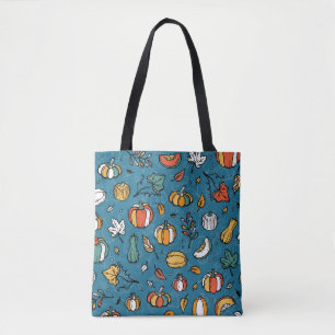 Bolsa Tote Fundo de colheita de vegetais. Variedades Diferent