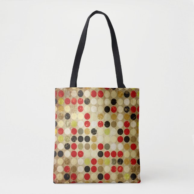 Bolsa Tote fundo de papel em tons de cinza com a parte dos cí (Frente)
