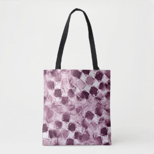 Bolsa Tote Fundo de textura em forma de aquarela. Desenho man