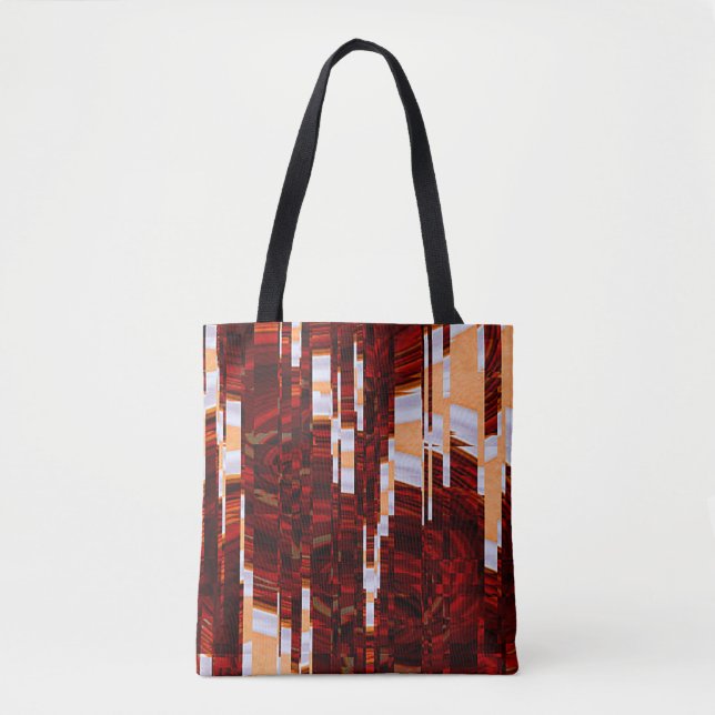 Bolsa Tote fundo do abstrato com glittabstr (Frente)