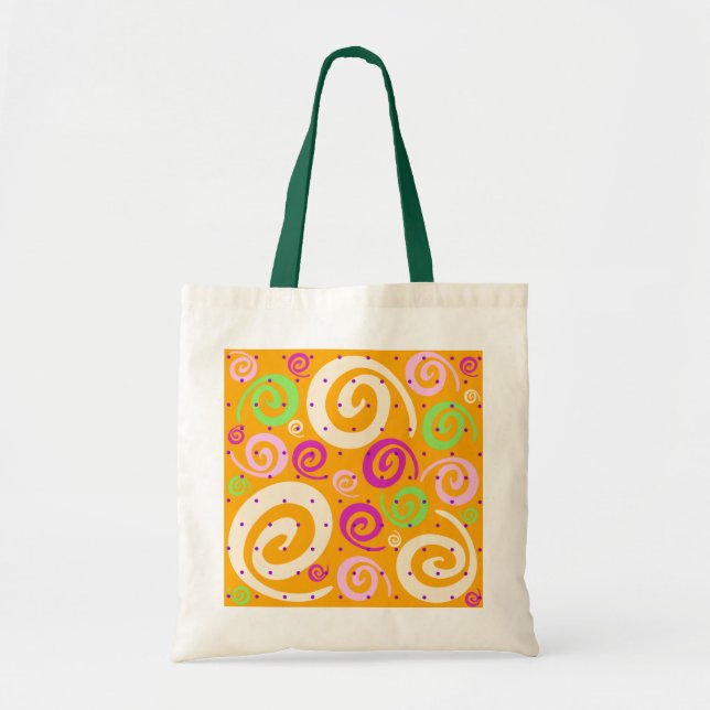 Bolsa Tote Fundo engraçado, saco (Frente)