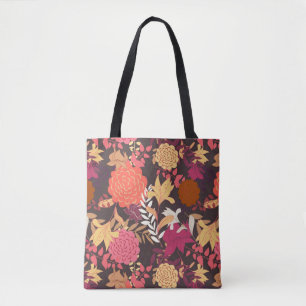 Bolsa Tote Fundo floral 2