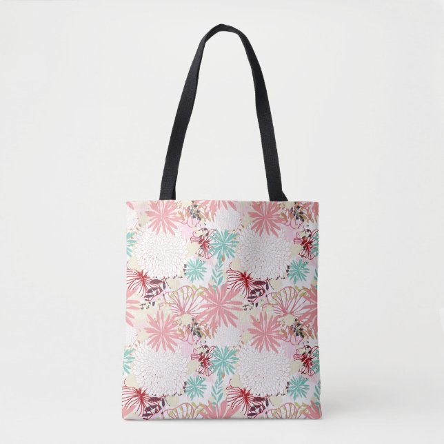 Bolsa Tote Fundo floral 4 (Frente)