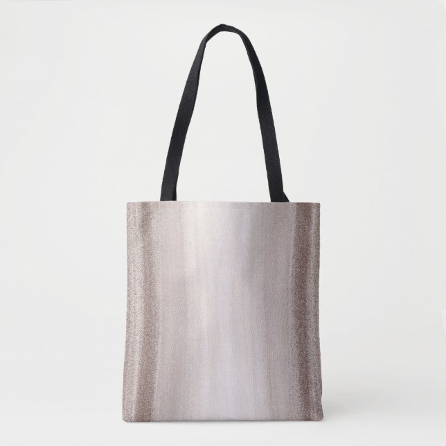 Bolsa Tote Fundo pintado castanho (Frente)