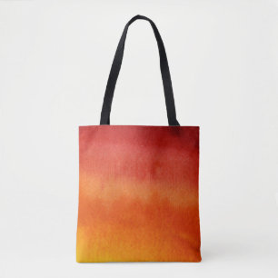 Bolsa Tote Fundo pintado mão 5 2 da aguarela abstrata