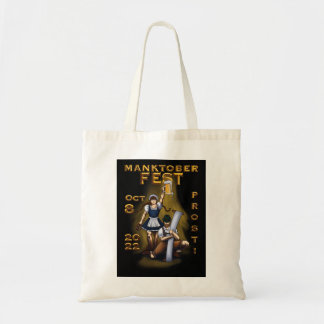 Bolsa Tote Fundo preto Manktoberfest