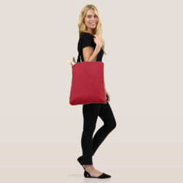 Bolsa Tote Fundo Vermelho Escuro