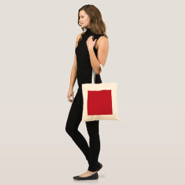 Bolsa Tote Fundo Vermelho Escuro