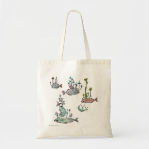 Bolsa Tote Fungos e Fauna