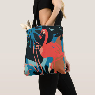 Bolsa Tote Funky Flamingo