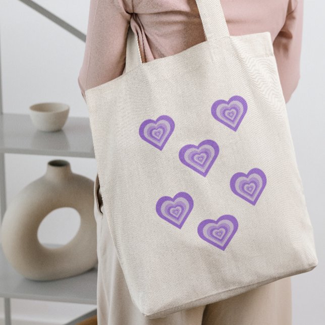 Bolsa Tote Funky Heart 2000s Y2K 90s (Criador carregado)