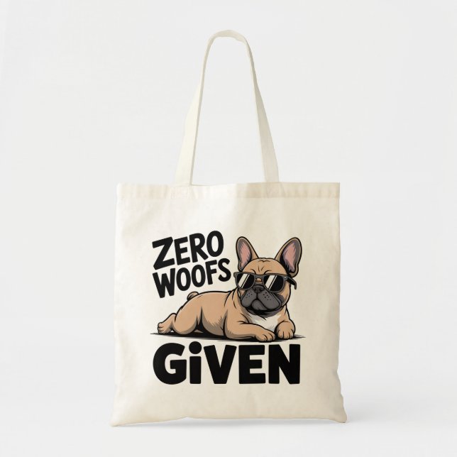 Bolsa Tote Funny Antisocial French Bulldog Frenchie Dog Lover (Frente)