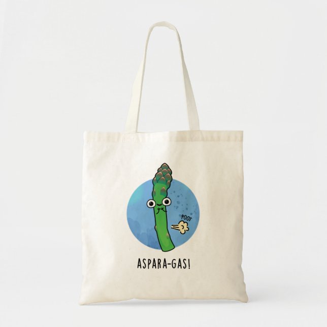Bolsa Tote Funny Asparagus Veggie Pun (Frente)