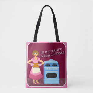 Bolsa Tote Funny Casserole Sarcastic Kitsch Diversária