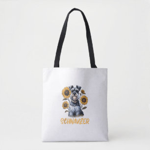 Bolsa Tote Funny Dog Schnauzer