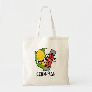 Bolsa Tote Funny Funny Funny Confundida com Milho
