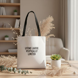 Bolsa Tote Funny Inspirational humor quote typography 