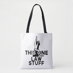 Bolsa Tote Funny Law Vintage - Advogado Paralegal Este