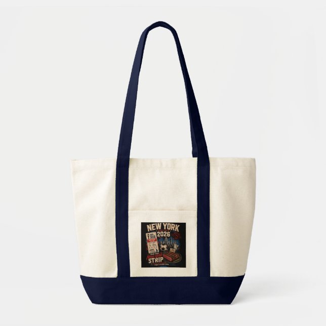 Bolsa Tote Funny New York Strip Soccer  (Frente)