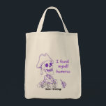 Bolsa Tote  Funny Pirate Skeleton Humerus Bone Pun Art<br><div class="desc">A classic pirate skeleton wearing a tricorn hat and making a witty anatomy joke. Great for fans of nautical themes,  dad jokes,  and skeletal humor.</div>