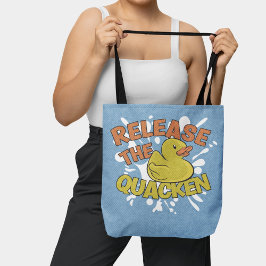 Bolsa Tote Funny Retro Rubber Pun Animal