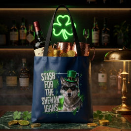 Bolsa Tote Funny St Patricks Day Stash For Shenanigans
