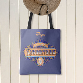 Bolsa Tote Funny Vintage Purple "Deve ser um Kawinkydink"