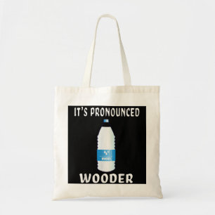 Bolsa Tote Funny Water Pronunciou Wooder Jawn New Jersey Phil