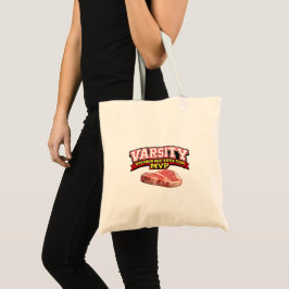 Bolsa Tote Funny Wisconsin Meat Raffle Varsity Team MVP 
