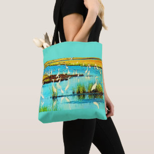 Bolsa Tote furos de neve