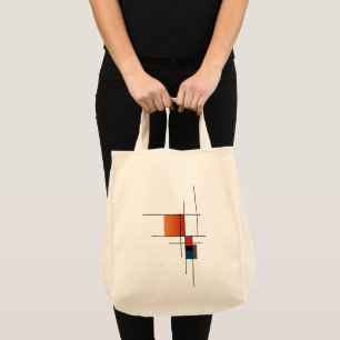 Bolsa Tote Fusão Geométrica Minimalista Simples