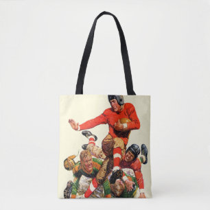 Bolsa Tote Futebol da faculdade