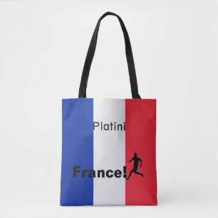 Bolsa Tote Futebol da França, personalizável