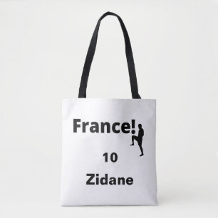 Bolsa Tote Futebol da França, personalizável