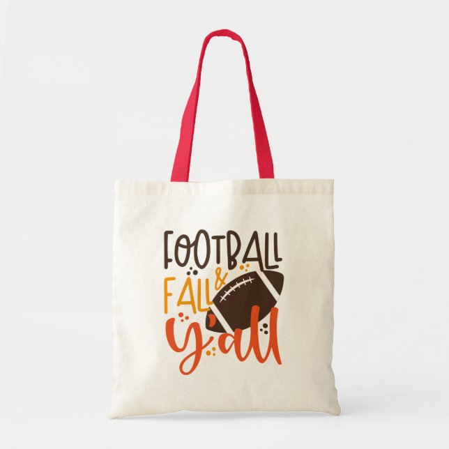 Bolsa Tote Futebol outono e Y (Frente)
