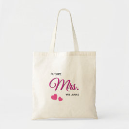 Bolsa Tote Future Mrs Personalized Wedding Design 